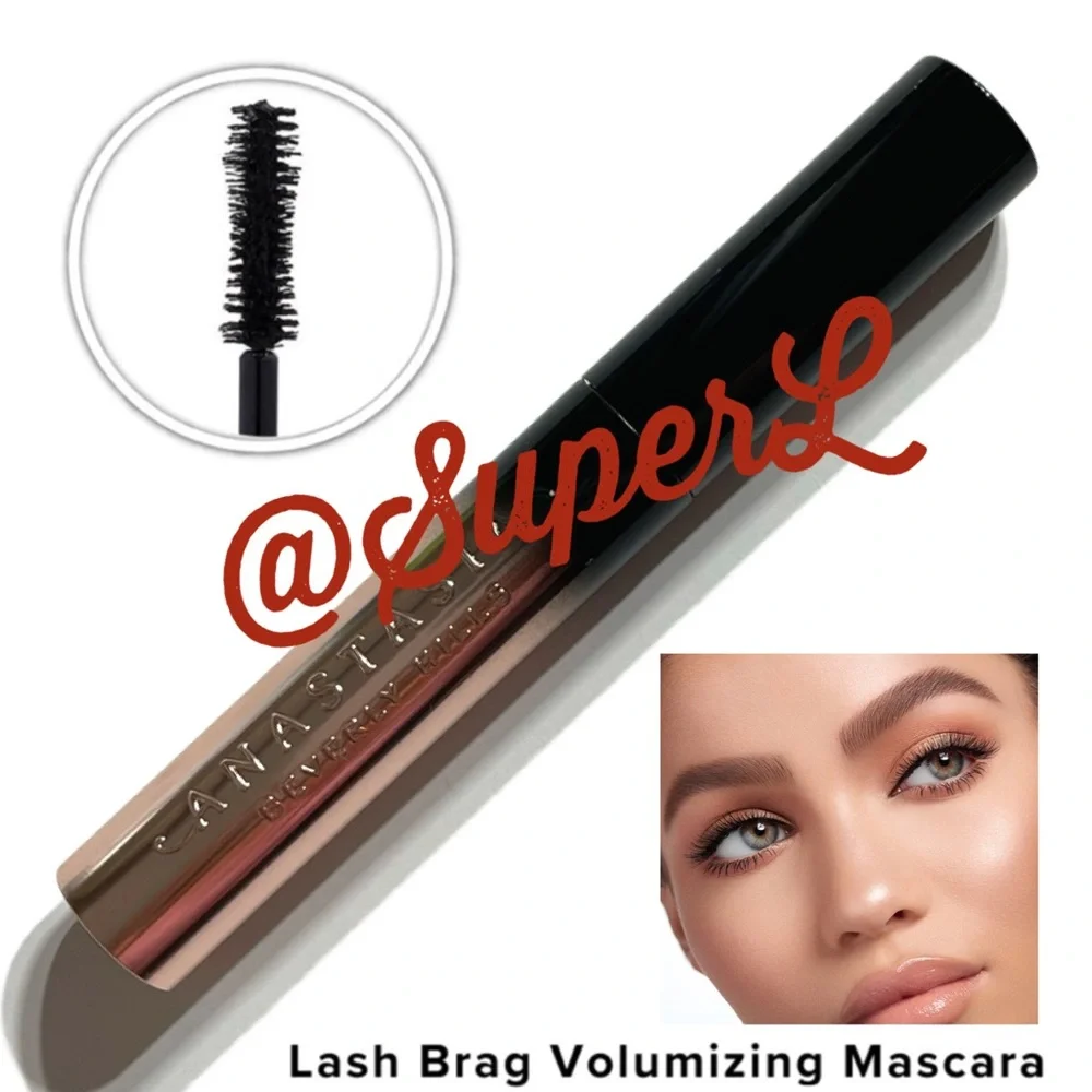 2/$25 NEW Anastasia Beverly Hills Lash Brag Mascara Black Volume Plush Length